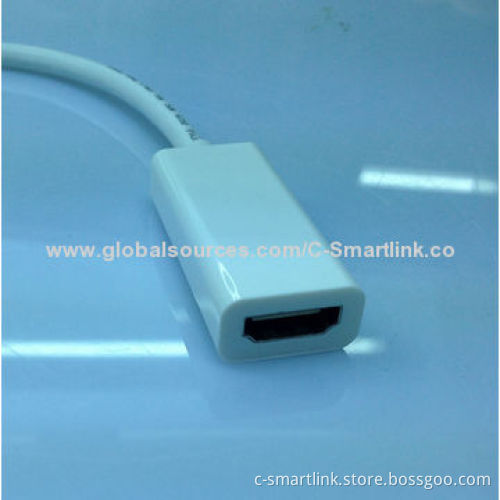Mini DisplayPort to HDMI Adapter/Cable for Apple's MacBook, iMac, 0.15m Cable Length/Supports 1,080P